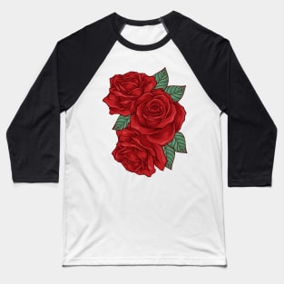 beautiful roses flower Baseball T-Shirt